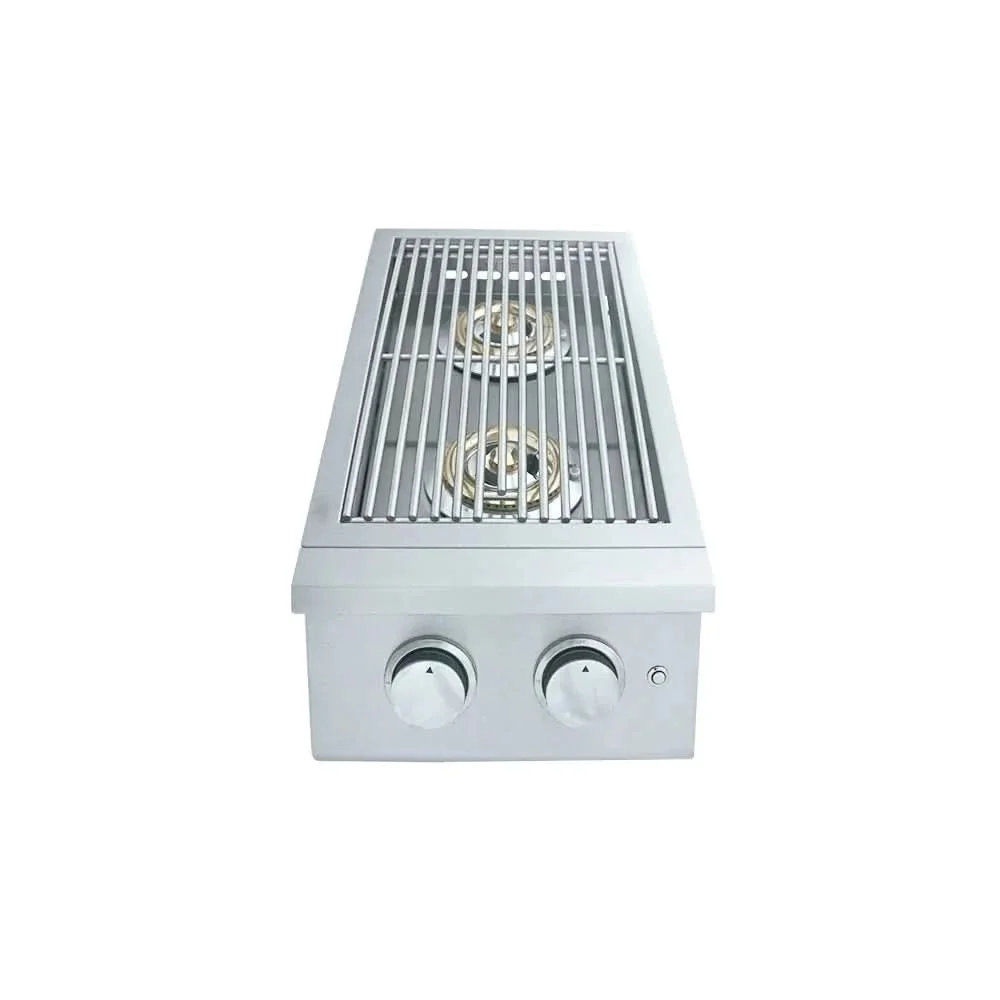 RCS Premier Double Side Burner, Slide in Natural Gas - RJCSSBL - image 3