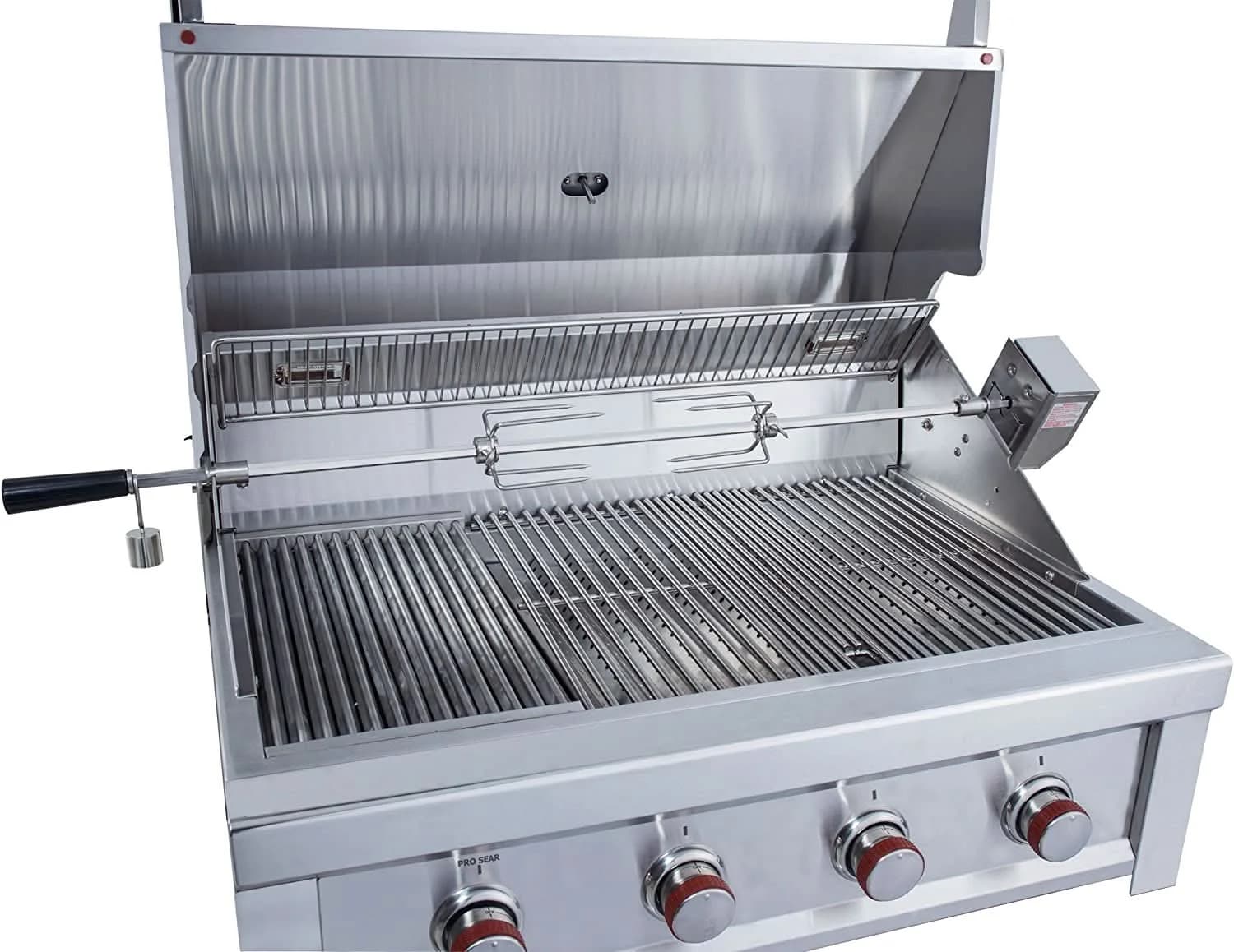 Sunstone Ruby - 36-Inch 4-Burner Built-In Grill with Pro Sear - Natural Gas - RUBY4B-NG - image 3