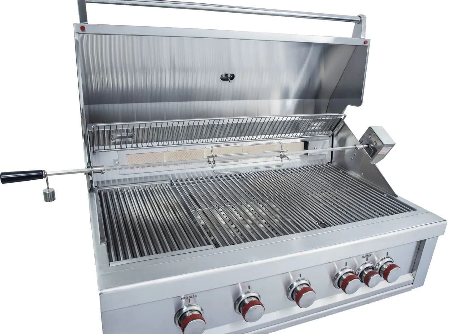 Sunstone Ruby - 42-Inch 5-Burner Built-In Grill - Natural Gas - RUBY5BIR-NG - image 2
