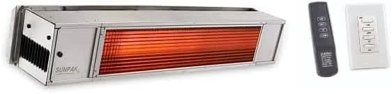 Sunpak Stainless Steel Two Stage 25,000 And 34,000 BTU Heater Includes S/S Mounting Kit - S34 S TSR - image 2