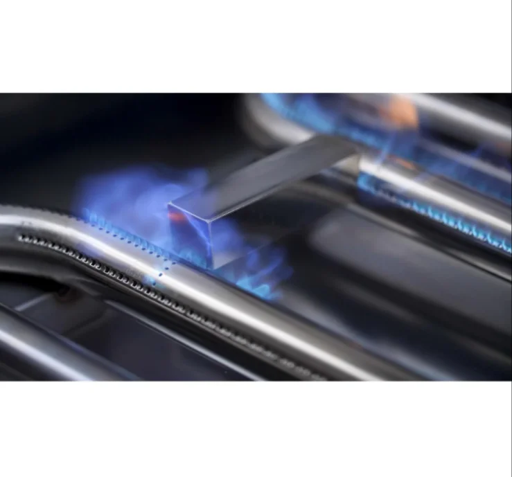 PGS T-Series Commercial - 51-Inch 4-Burner Freestanding Grill with Timer - Natural Gas - S48TNG + S48CART - image 3