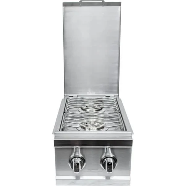 Sole Gourmet 36,000 Total BTUs Built In Double Side Burner - SB21L - image 2