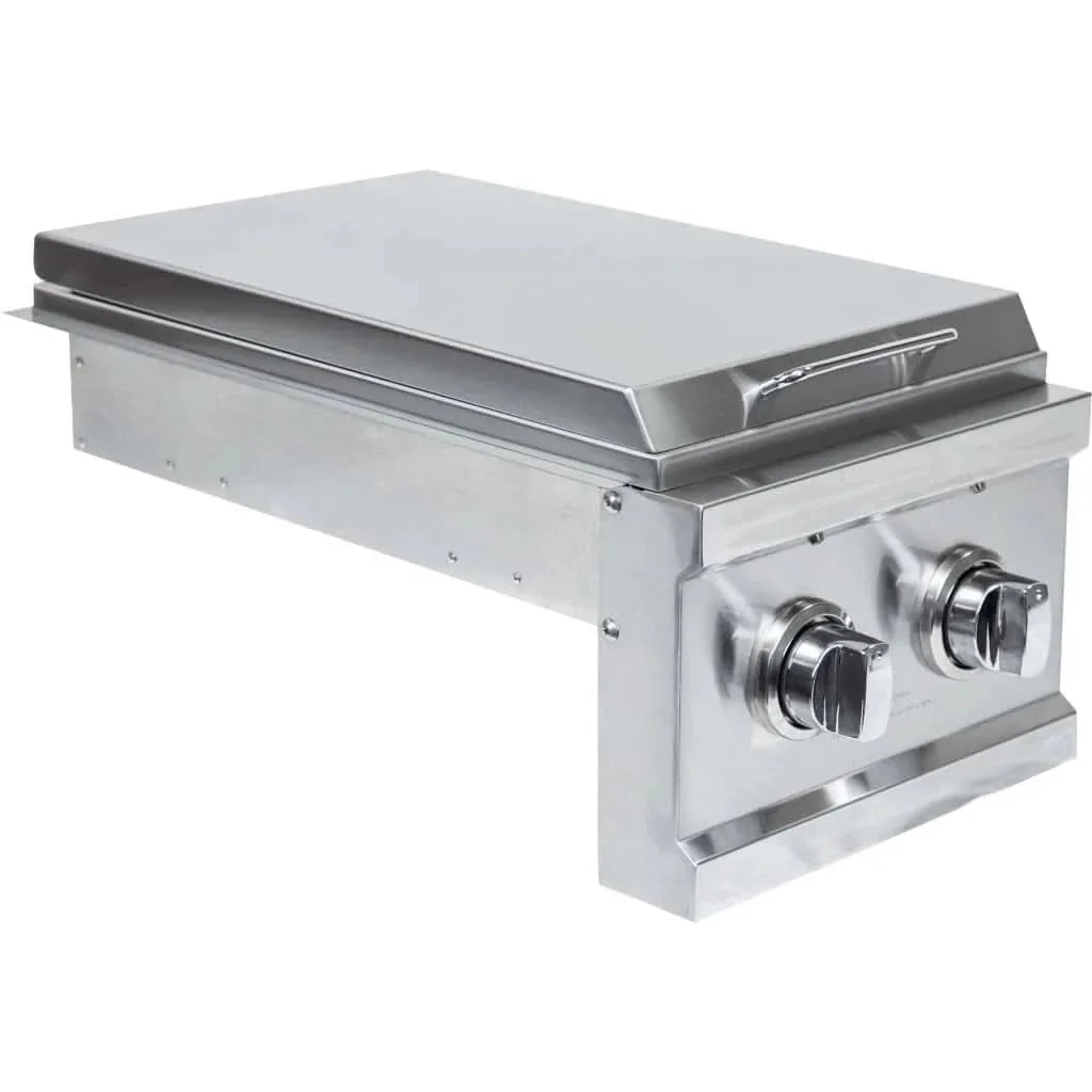 Sole Gourmet Built In Double Side Burner w/Lights Liquid Propane Gas - SB21LLP - image 5
