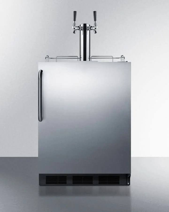 Summit 24 Wide Outdoor Wine Kegerator, ADA Compliant - SBC54OSBIADAWKDTWIN - image 13