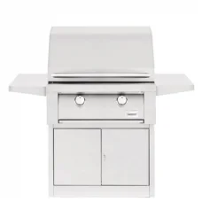 Summerset Builder - 30-Inch 2-Burner Freestanding Grill on Pedestal - Natural Gas - SBG30-NG + SBG30-PED