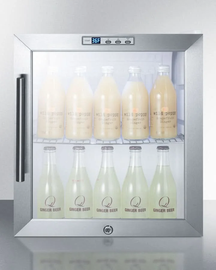 Summit Commercial Compact Beverage Center - SCR215LCSS - image 3