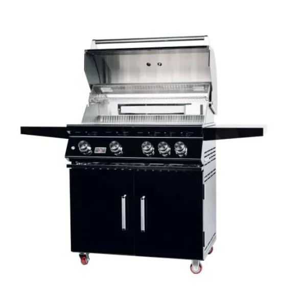Bonfire Whistler Black Series - 34 - Inch 4-Burner Freestanding Grill with Infrared Rear Burner - Natural Gas - CBF4DD-B-NG - image 3