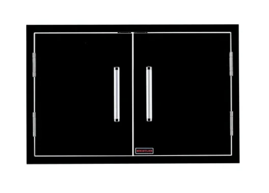 Whistler Stainless Steel Double Access Door (Black Series)- CBADD-B - image 3
