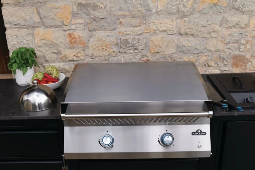 Napoleon Built-In 700 Series 32 Griddle Stainless Steel 2 Burners LP- BIG32FTPSS - image 6
