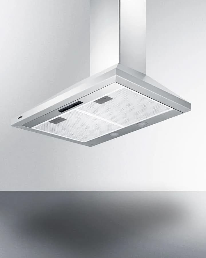 Summit 30 Wide Wall-Mounted Range Hood White - SEH1530SS - image 2