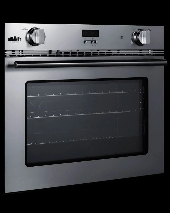 Summit 27 Wide Gas Wall Oven Stainless Steel - SGWOGD27 - image 7