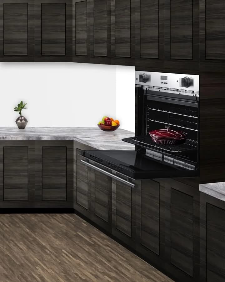 Summit 27 Wide Gas Wall Oven Stainless Steel - SGWOGD27 - image 4