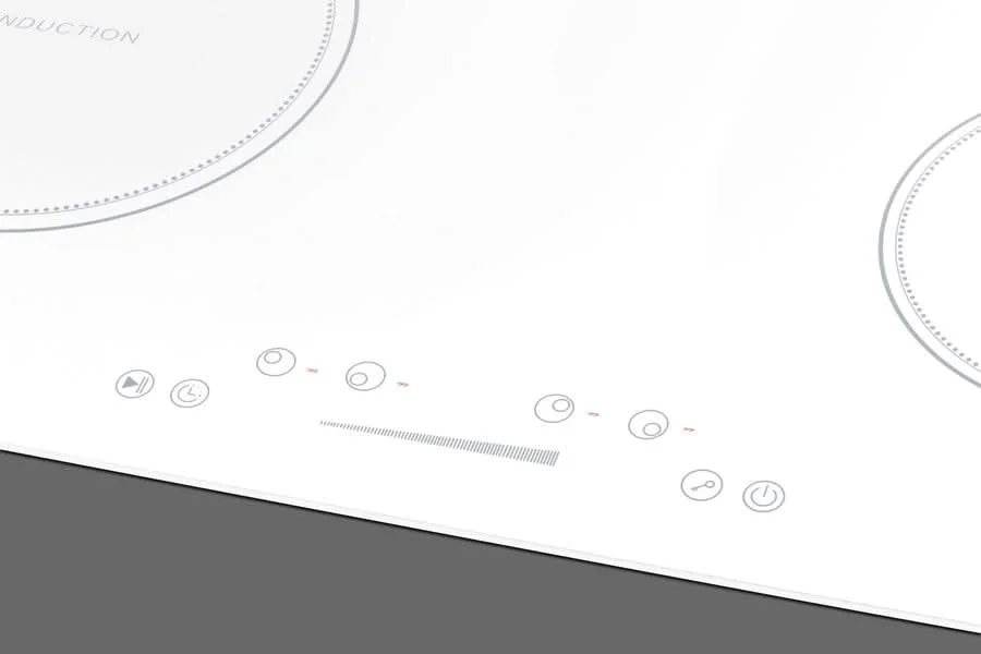 Summit 30 Wide 208-240V 4-Zone Induction Cooktop White - SINC4B302W - image 3