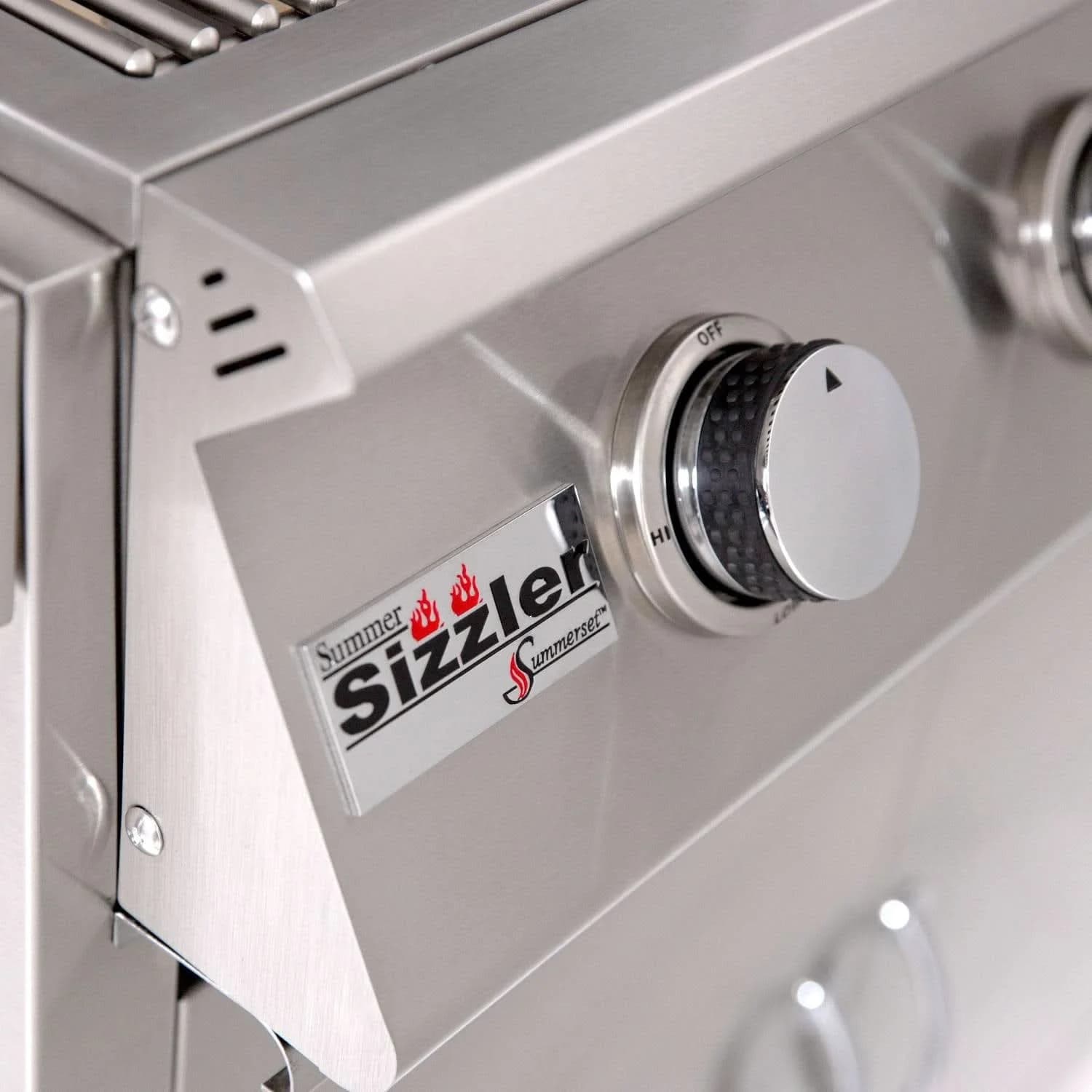 Summerset Sizzler - 26-Inch 3-Burner Freestanding Grill - Natural Gas - SIZ26-NG + CART-SIZ26 - image 3