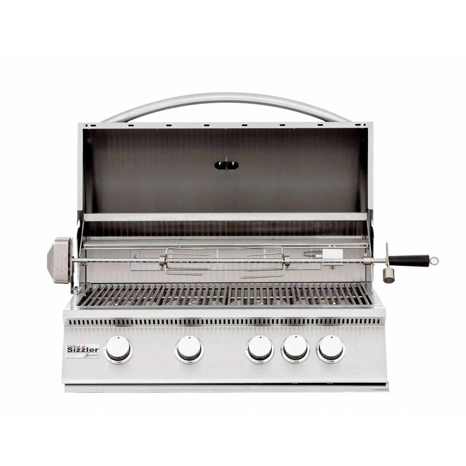 Summerset Sizzler - 32-Inch 4-Burner Built-In Grill - Natural Gas - SIZ32-NG - image 2