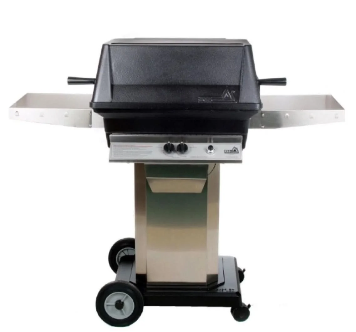 PGS A Series A40 - Stainless Steel Portable Pedestal Base Grill - Liquid Propane Gas - A40LP + ASPED + ALC - image 2