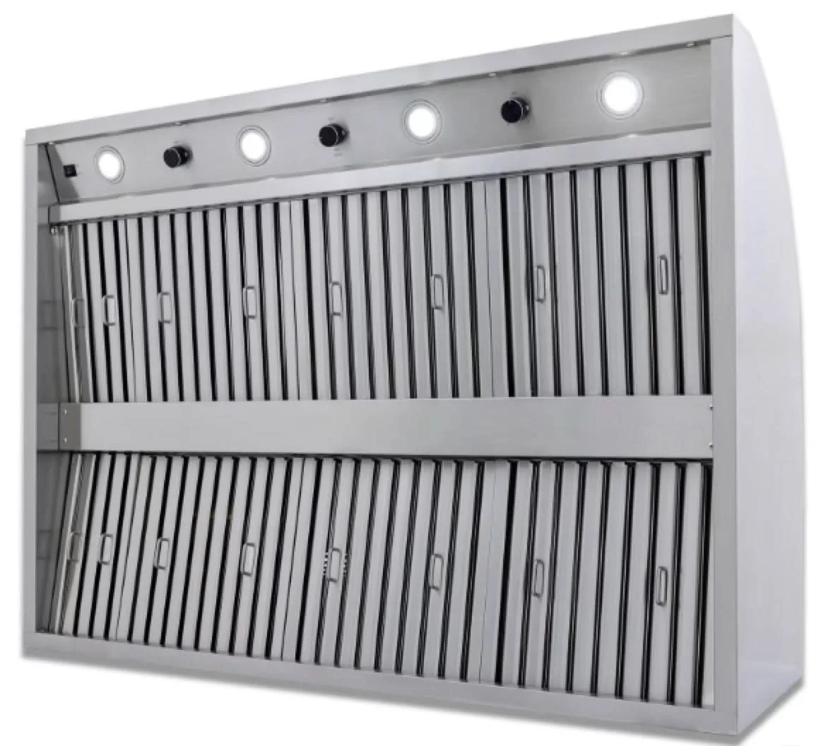 Blaze 48-Inch Stainless Steel Vent Hood - 2000 CFM - BLZ-48-VHOOD - image 4
