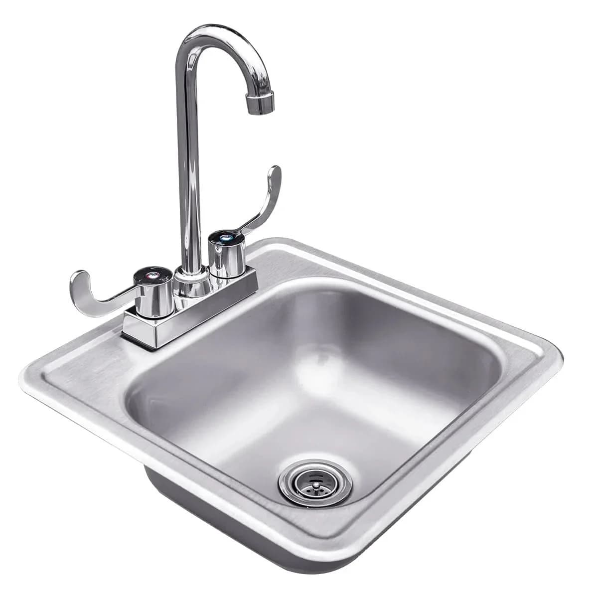 Summerset 15X15" Drop-In Sink - SNK-15D - image 2