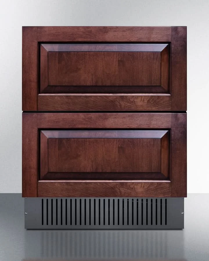 Summit 27-Inch Wide 2-Drawer All-Refrigerator - SPR275OS2DPNR