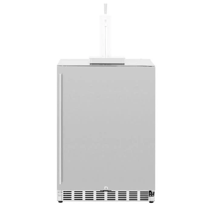 Summerset 6.6c Deluxe Outdoor Rated Double Tap Kegerator - SSRFR-24DK2 - image 3