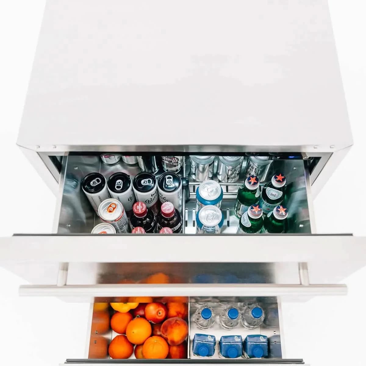 Summerset 5.3c Deluxe Outdoor Rated 2 Drawer Fridge - SSRFR-24DR2 - image 3