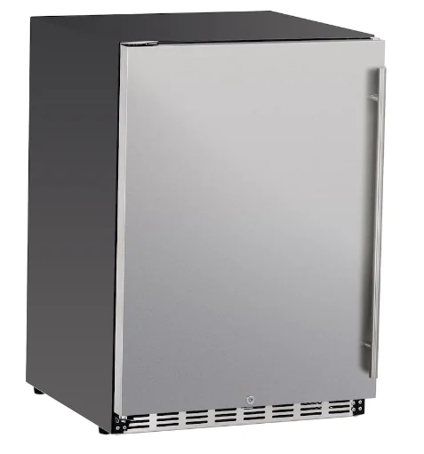 Summerset 5.3c Outdoor Rated Fridge Right to Left Opening - SSRFR-24S-R
