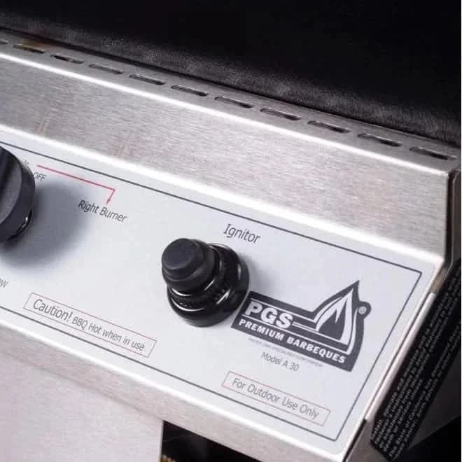 PGS T Series T30 Commercial - 2-Burner Black Patio Base Grill - Liquid Propane Gas - T30LP + ABPED + ANB - image 3