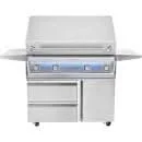 Twin Eagles Eagle One - 54-Inch 4-Burner Freestanding Grill - Liquid Propane Gas - TE1BQ54RS-L + TEGB54SD-B