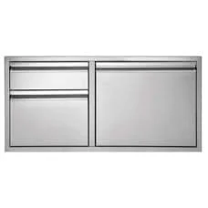 Twin Eagles 42" Stainless Steel 2 Door & Double Drawer Combo - TEDD422-B