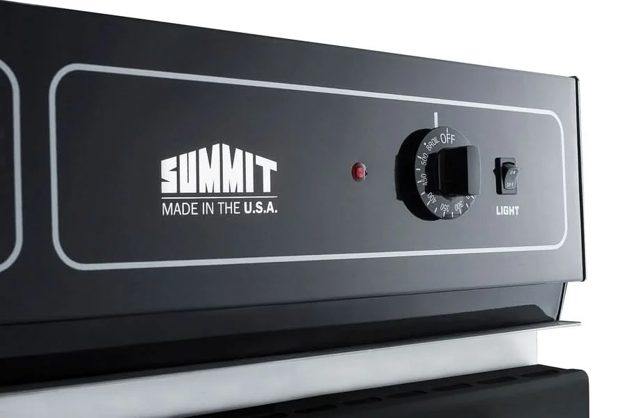 Summit 24 Wide Electric Wall Oven 115V Black - TEM715DK - image 5