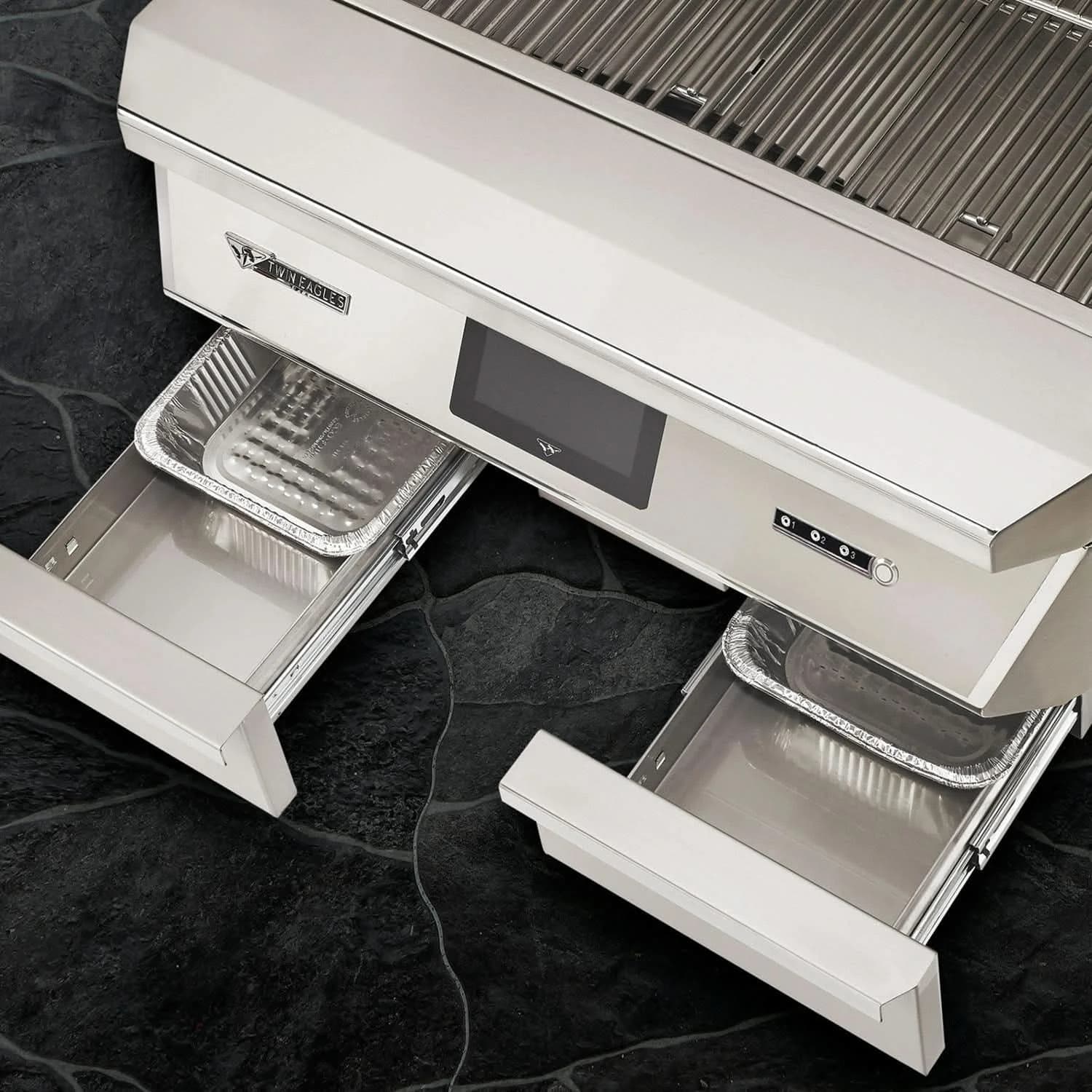 Twin Eagles Wi-Fi Controlled 36-Inch - Grill On Deluxe Cart - Pellet Grill And Smoker - TEPG36G + TEPGB36 - image 2