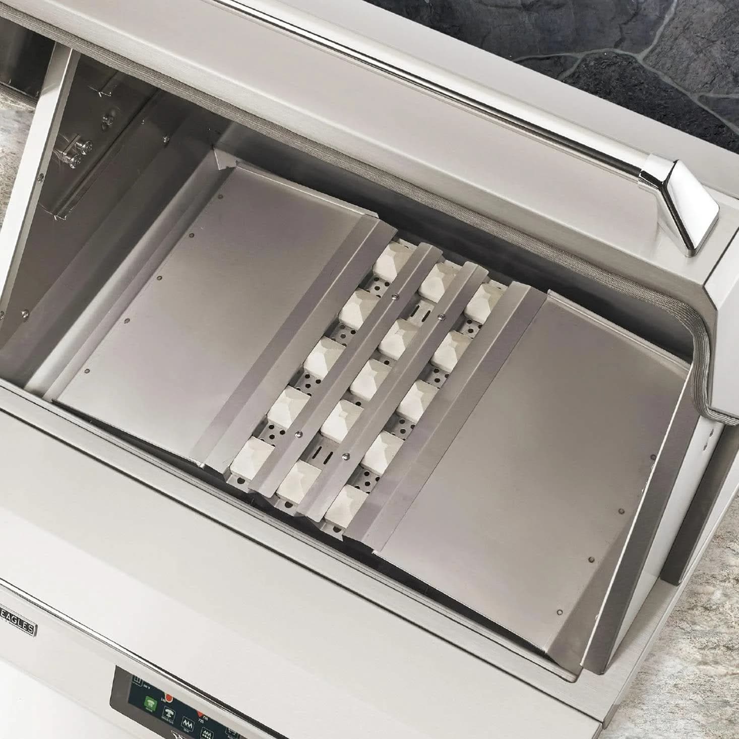 Twin Eagles Wi-Fi Controlled 36-Inch - Grill On Deluxe Cart - Pellet Grill And Smoker - TEPG36G + TEPGB36 - image 4