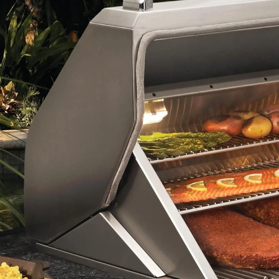 Twin Eagles Wi-Fi Controlled 36-Inch - Grill On Deluxe Cart - Pellet Grill And Smoker - TEPG36G + TEPGB36 - image 9