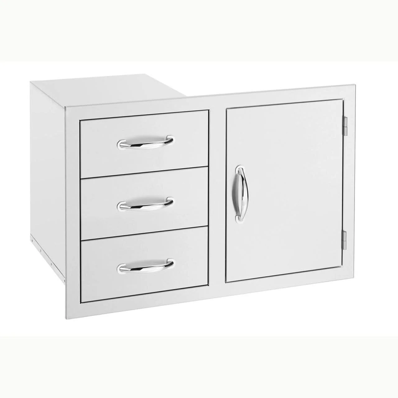 TrueFlame 33" 3-Drawer & Access Door Combo- TF-DC3-33-A - image 2