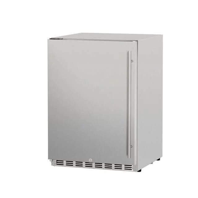 TrueFlame 24" 5.3C Deluxe Outdoor Rated Fridge Right to Left Opening- TF-RFR-24D-R - image 2