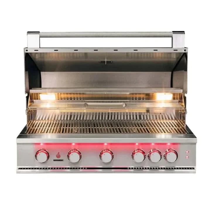 TrueFlame - 40-Inch 5-Burner Built-In Grill - Liquid Propane Gas - TF40-LP - image 3