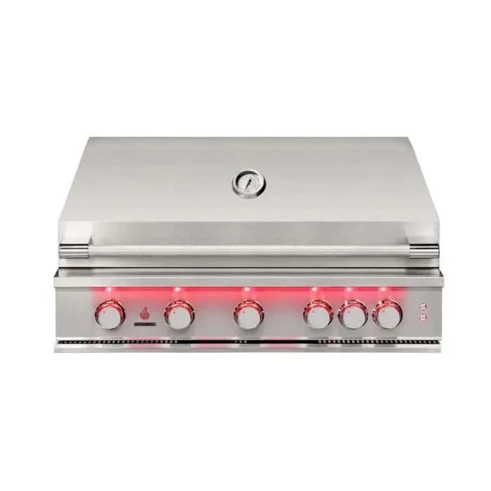TrueFlame - 40-Inch 5-Burner Built-In Grill - Liquid Propane Gas - TF40-LP - image 4