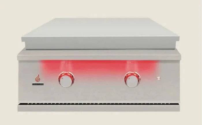 TrueFlame - 30-Inch 2-Burner Built-In Griddle - Liquid Propane Gas - TFG30-LP - image 2