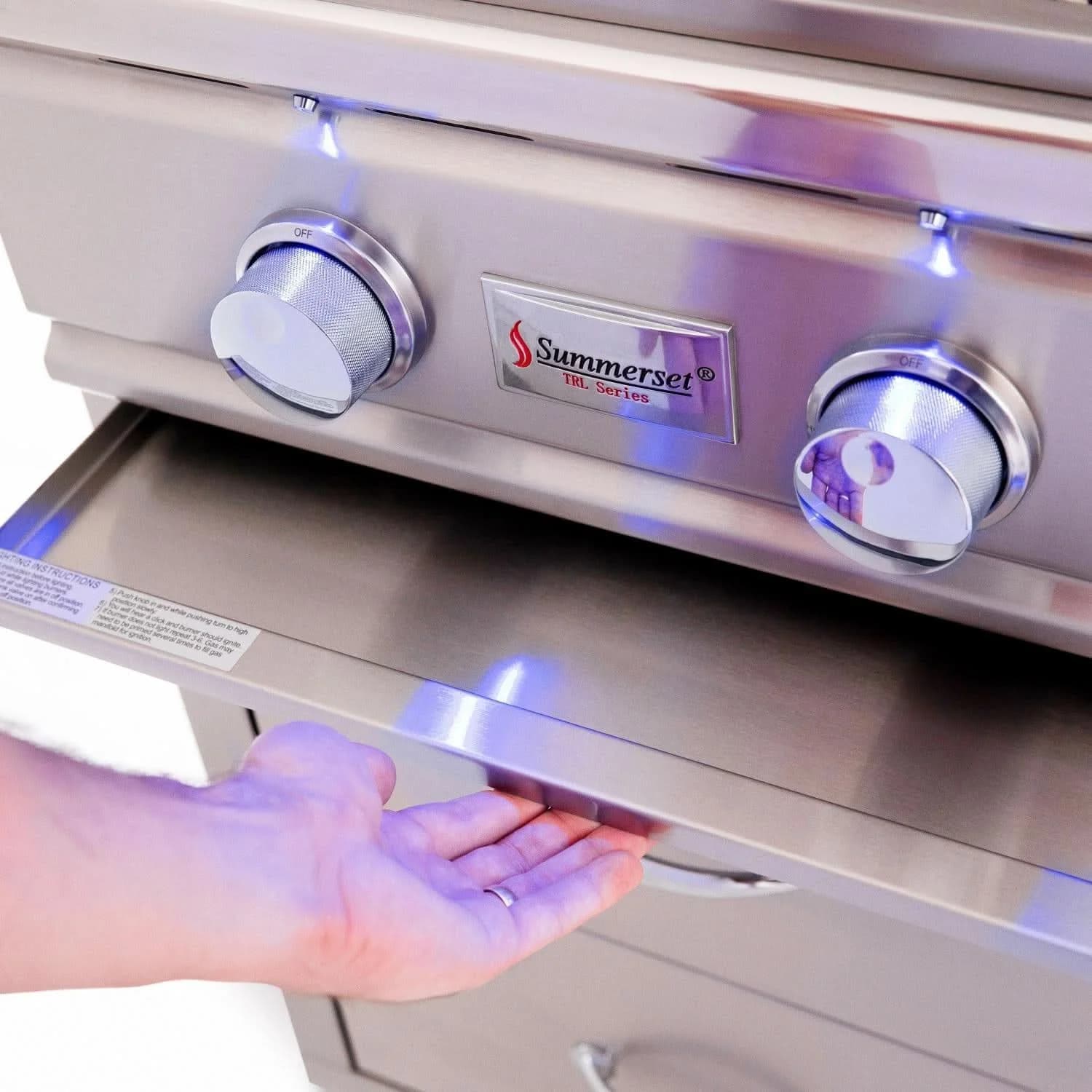 Summerset TRL Deluxe - 44-Inch 4-Burner Freestanding Grill - Natural Gas - TRLD44-NG + CART-TRLD44-DC - image 5