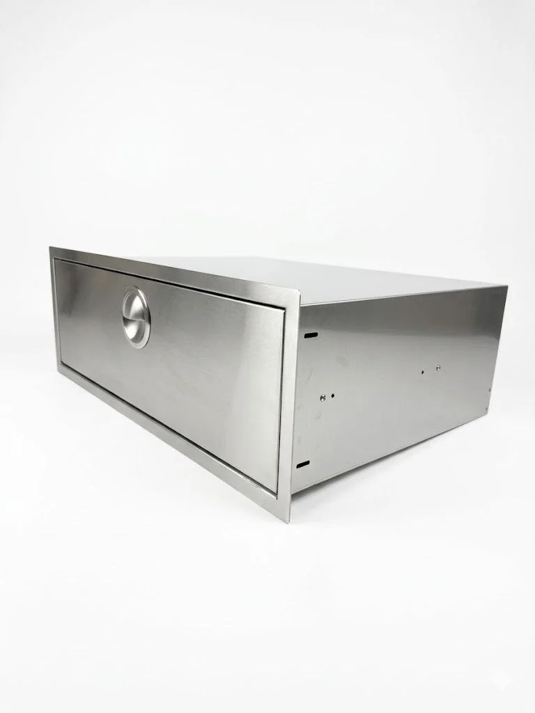 Pacific Coast Manufacturing 36" Stainless Steel Wide Access Drawer - PCM-BIGDRAWER - image 2