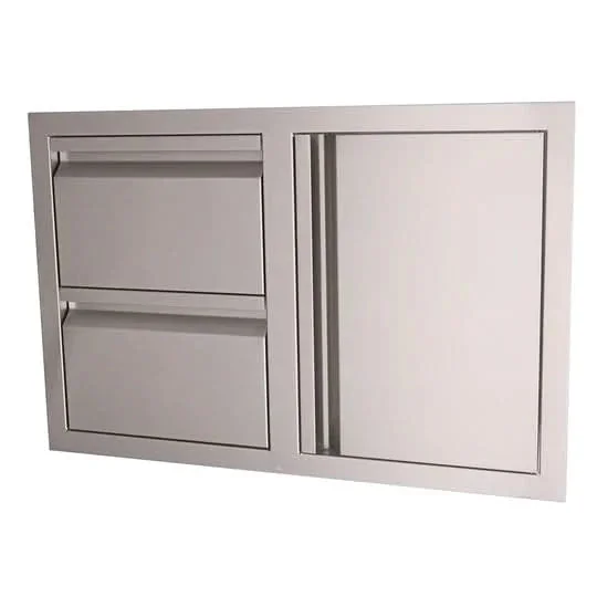RCS Valiant Stainless Double Drawer/Door Combo - VDC1 - image 3