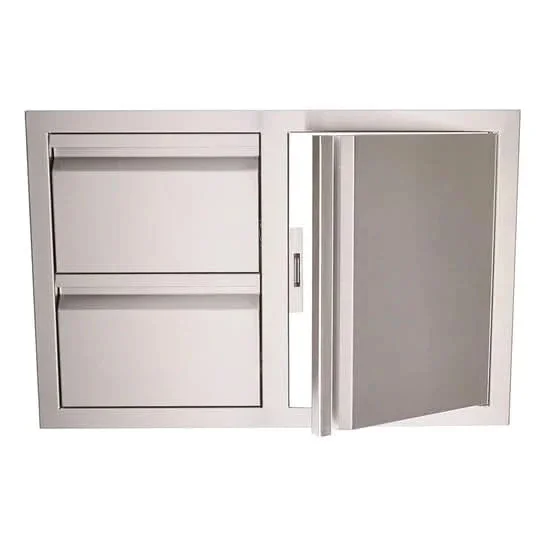 RCS Valiant Stainless Double Drawer/Door Combo - VDC1 - image 4
