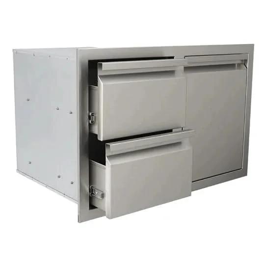 RCS Double Drawer/Liquid Propane Gas Tank Drawer Combo - VDCL1 - image 5