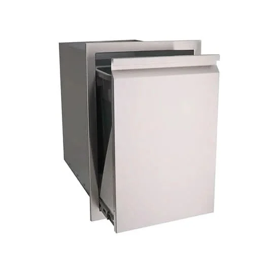 RCS Valiant Stainless Double Trash Drawer Fully Enclosed - VTD2 - image 4
