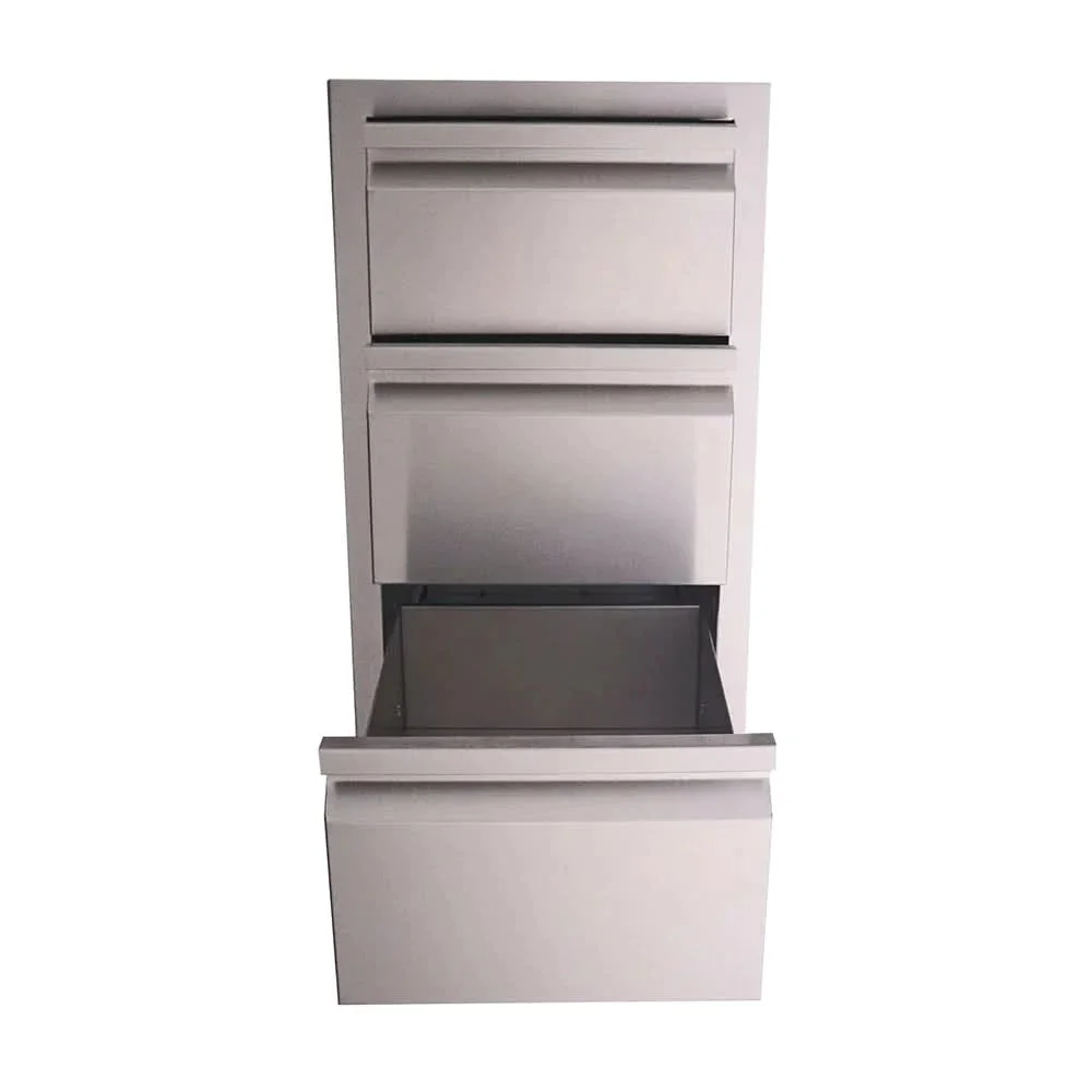 RCS Valiant Stainless Triple Drawer Fully Enclosed - VTD3 - image 5