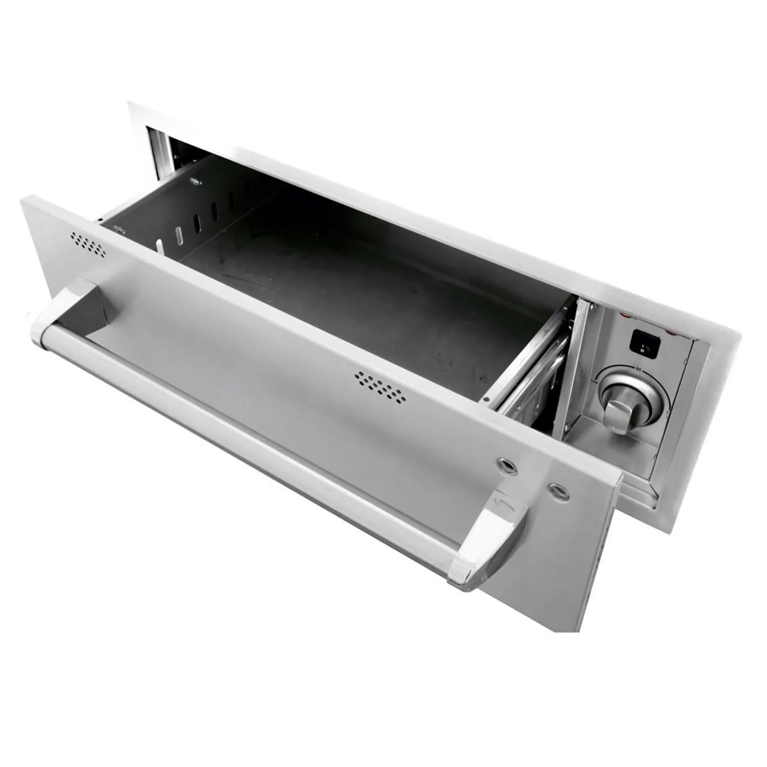 Lion Built In 120V Electric Stainless Steel Warming Drawer - WD256103 - image 5