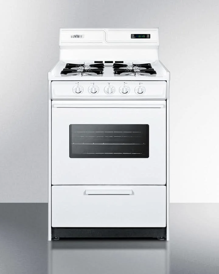 Summit 24 Wide Gas Range - WNM6307KW