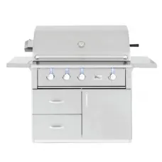 Summerset Alturi - 42-Inch 3-Burner Freestanding Grill - Natural Gas - ALT42T-NG + CART-ALT42