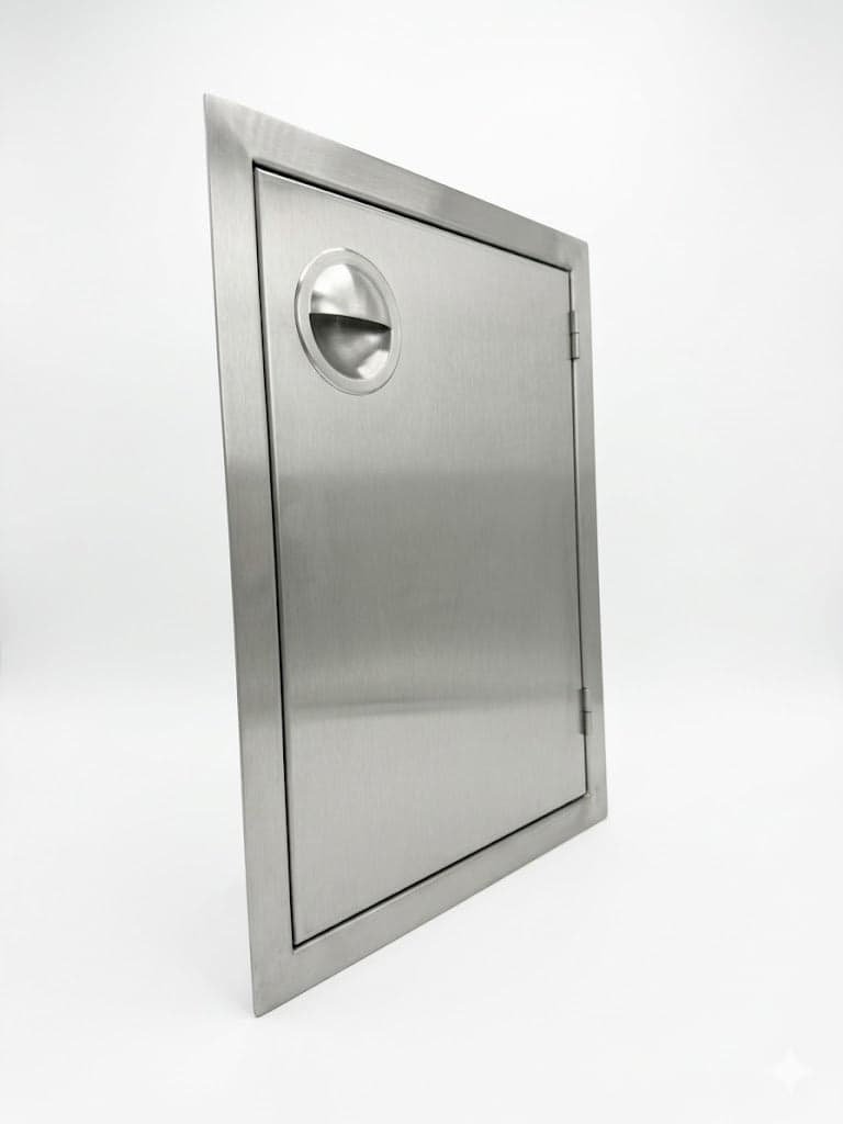 PCM 17" x 24" Stainless Steel Vertical Access Door - PCM-200-17X24V-RH - image 3