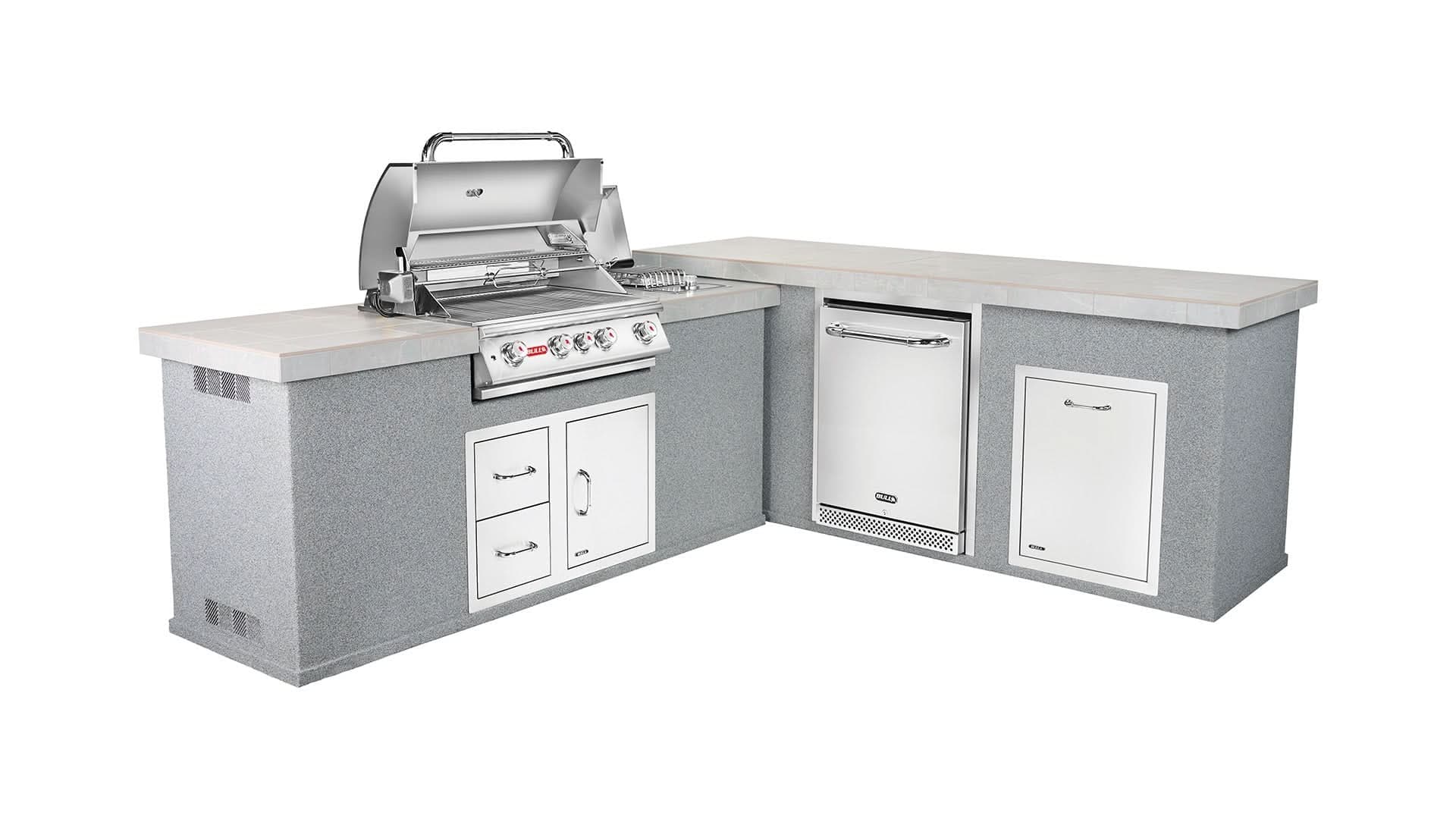 Bull Island Outdoor Kitchen Collection Versa Q Quartzsite Base - 15752-NG